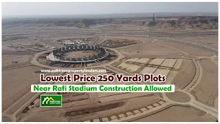Lowest Price 250 Yards Plots near Rafi Stadium Construction Allowed