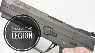 Sig Sauer P320 X-Five Legion: Weight a minute