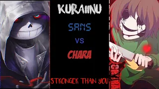 Sans vs Chara Response | Stronger than you Duet @Kuraiinu