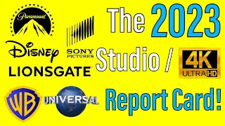 The 2023 Studio/4k Disc Report Card!