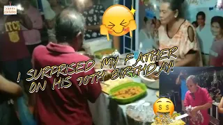 SURPRISED MY FATHER ON HIS 70TH BIRTHDAY | CHELAX IN KOREA