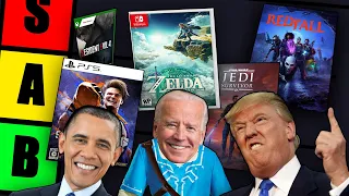 Presidents Predict 2023's GAME OF THE YEAR - Ranking the Best 2023 Game Tier List