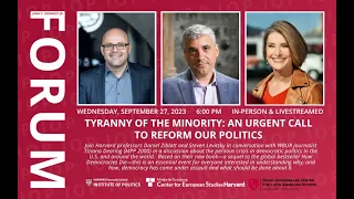 Tyranny of the Minority: An Urgent Call to Reform our Politics