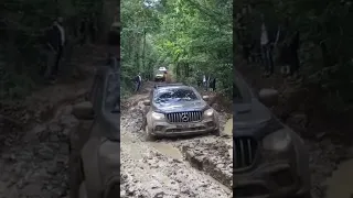 Luxury  MERCEDES X CLASS STUCK IN MUD WHILE OFFROADING Fails or wins..