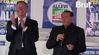 Silvio Berlusconi dérape à propos de Brigitte Macron