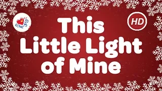 This Little Light of Mine I'm Gonna Let it Shine with Lyrics | Gospel Song