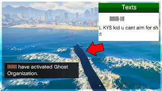 Salty Barcode Kid Gets Angry At My Guided Missile on GTA Online