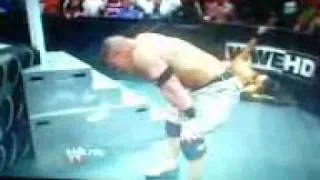 WWE RAW John Cena vs. The Miz 10 31 11