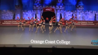 Orange Coast College Dance team.  2017 UDA Pom National Champs!!