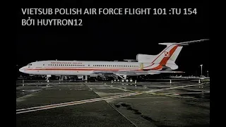 POLISH AIR FORCE FLIGHT 101 CVR VIETSUB:TU 154