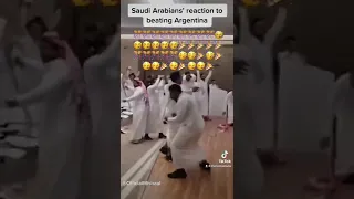 Saudi Arabia fans react to win against Argentina!!!