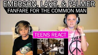 Teens Reaction - Emerson, Lake, and Palmer (Fanfare For The Common Man)