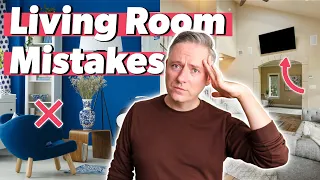 Living Room Design Mistakes (And How to Fix Them!)