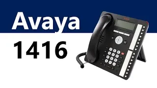 The Avaya 1416 Digital Phone - Product Overview