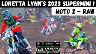 Superminis Shred INSANE Conditions in Moto 2 - Loretta Lynn’s 2023