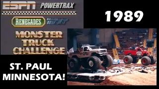 1989 TNT POWERTRAX! TNT MONSTER TRUCK CHALLENGE! ST. PAUL MINNESOTA!