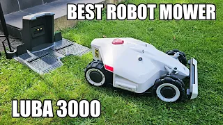 Mammotion LUBA 3000 - Best Robot Mower! (No Boundary Wire, 75% Slope, All-Wheel Drive)