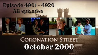 Coronation street - October 2000