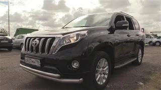 2015 Toyota Land Cruiser Prado GRJ150L 4.0L (282) 1GR-FE. Обзор (интерьер, экстерьер, двигатель).