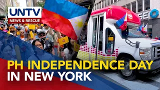 Pagdiriwang ng PH Independence Day, naranasan ng New Yorkers