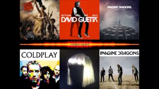 Coldplay vs Imagine Dragons vs Sia - Viva La Vida Titanium Radioactive Mashup Mix