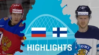 Russia - Finland | Highlights | #IIHFWorlds 2017