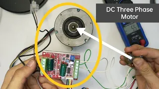 DC Three-Phase Brushless (With Hall) Motor Controller Brushless Sensor Motor Driver