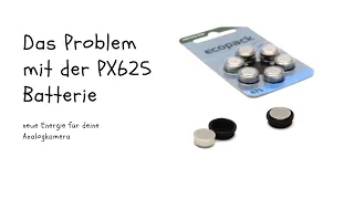 PX625 Adapter & Batterie 1,35 V Battery 675 zu PX625 PX13 MR9 von Ausgeknipst (EN Sub)