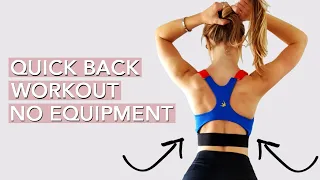 Quick back workout (5 mins)