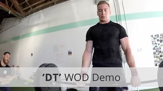 "DT" CrossFit Hero WOD Demo - 8:46 Rx