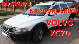 OD SPODU #13 NA PODNOŚNIKU VOLVO XC70 TURBO BENZYNA NAPĘD 4X4 HALDEX ZAWIESZENIE HAMULCE