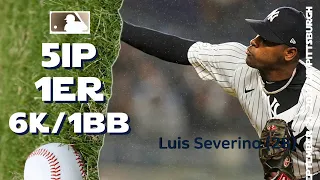 Luis Severino return game | Sep 21, 2022 | MLB highlights