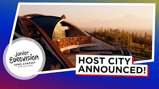 Yerevan (Armenia) announced as Host City of the Junior Eurovision Song Contest 2022 🇦🇲