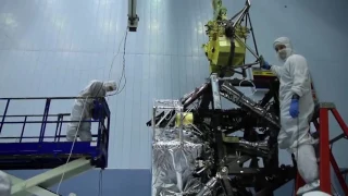 NASA  NIRCam Gets Integrated into Webb's ISIM