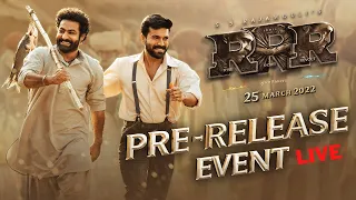 RRR Pre Release Event LIVE | NTR, Ram Charan | SS Rajamouli - TV9 ET