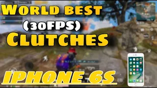 IPhone 6s PUBG Test in 2022 |(30FPS) Best Clutches | Performance Any Lag??