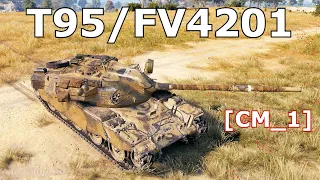 World of Tanks T95/FV4201 Chieftain - 5 Kills 12,400 Damage