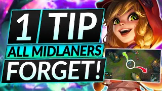 Most MIDLANERS FORGET This - How to Have PERFECT Positioning - LoL Guide