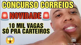 Concurso correios 2023 o déficit são de dez mil vagas só para carteiros para o novo certame correios