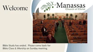 Manassas church of Christ - Sunday PM 3/27/2022 - Area-wide Spanish Service
