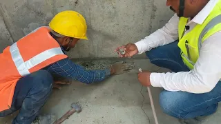 How to repair water leakage from concrete Tank , Slab & Wall
