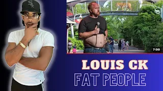 First time watching LOUIS CK FAT PEOPLE AT THE ZOO  | REACTION