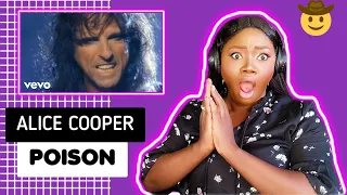 FIRST TIME REACTING TO | ALICE COOPER - POISON REACTION!