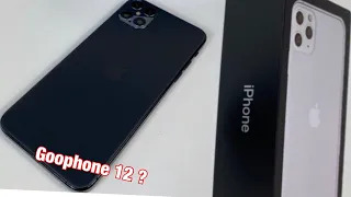 Unboxing the fake iphone 12!! (goophone 12 unboxing and review)