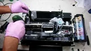 Разборка Epson L800, T50, P50, R290, R295.  User dismantling Epson L800, T50, P50, R290, R295