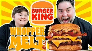 NEW Burger King Whopper Melt Review