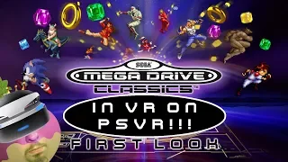 SEGA Mega Drive Classics ~ VR mode enabled! - PSVR Gameplay [720p/30fps capture]