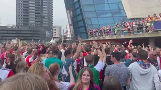 Feyenoord Willemsplein The Movie Kampionsfeest op 14 mei 2023 in Rotterdam