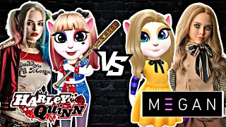 My Talking Angela 2 / Angela Vs Harley Quinn Vs M3GAN 🤖/ New Update Gameplay 💖✨