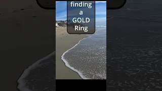 I found 8 Rings Beach Metal Detecting 😱  "Ring 8"  #shorts #viral